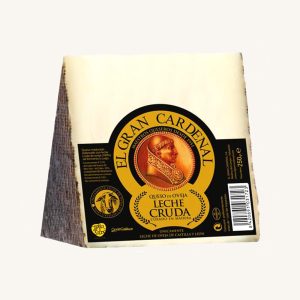 El Gran Cardenal Cured in wood, raw sheep´s milk Castellano cheese IGP, wedge 250 gr