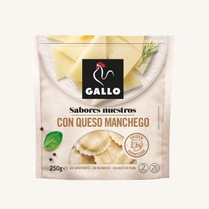 Gallo Fresh egg pasta stuffed with Manchego cheese, from Barcelona 250 gr